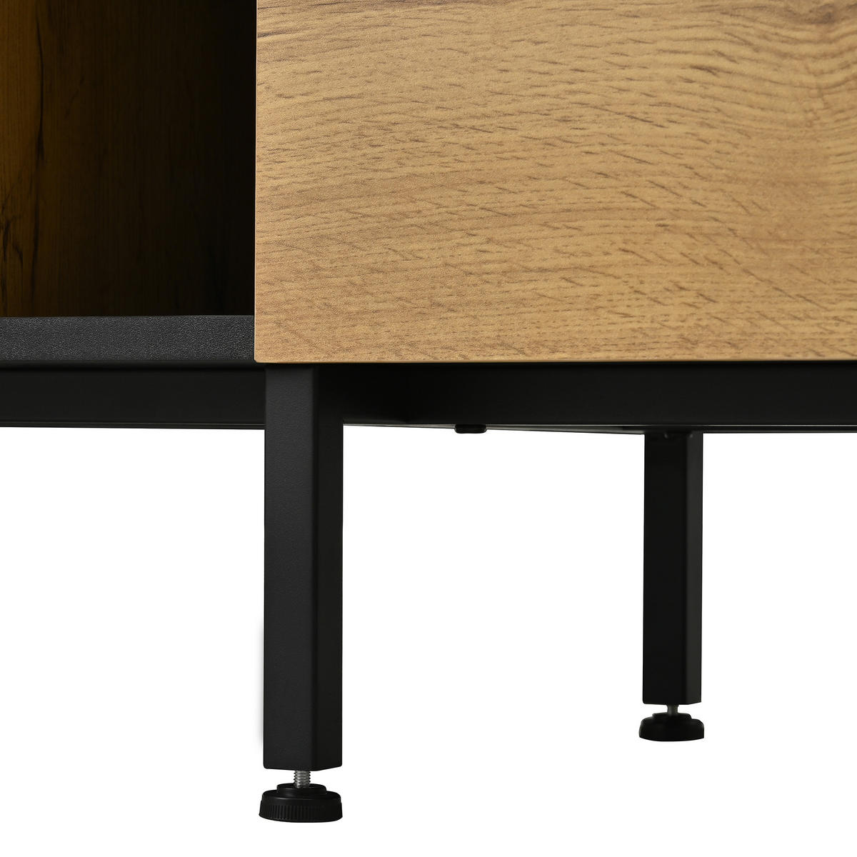 TV-SCHRANK 180cm Klappfach Doppeltüren Stauraum modern - Naturfarben, Holzwerkstoff (38/45/180cm) - FLIEKS