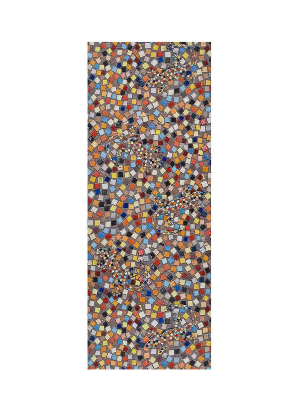 KÜCHENTEPPICH Mehrfarbig Ricci 52/100 cm - Multicolor, Kunststoff/Textil (52/100cm) - Atticgo