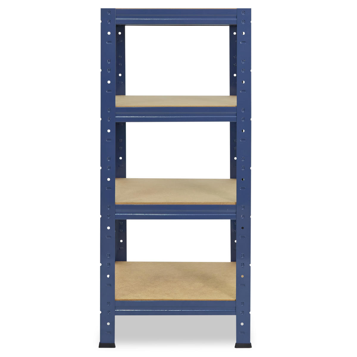 SCHWERLASTREGAL HOME 100x60x60 cm in blau mit 4 Böden und 175 kg Traglast pro Boden - Blau, Metall (60/100/60cm) - shelfplaza