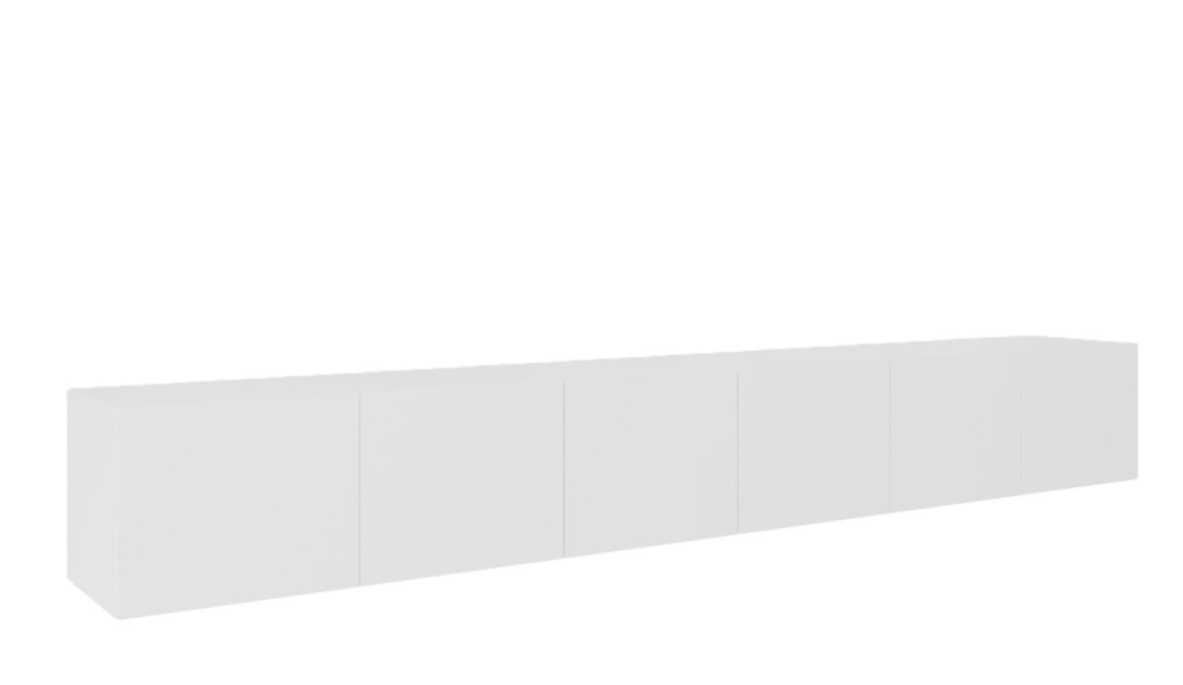 TV-LOWBOARD Weiß LION 300 Geschlossen - Weiß, Holzwerkstoff (300/41/40cm) - Sepro Meble