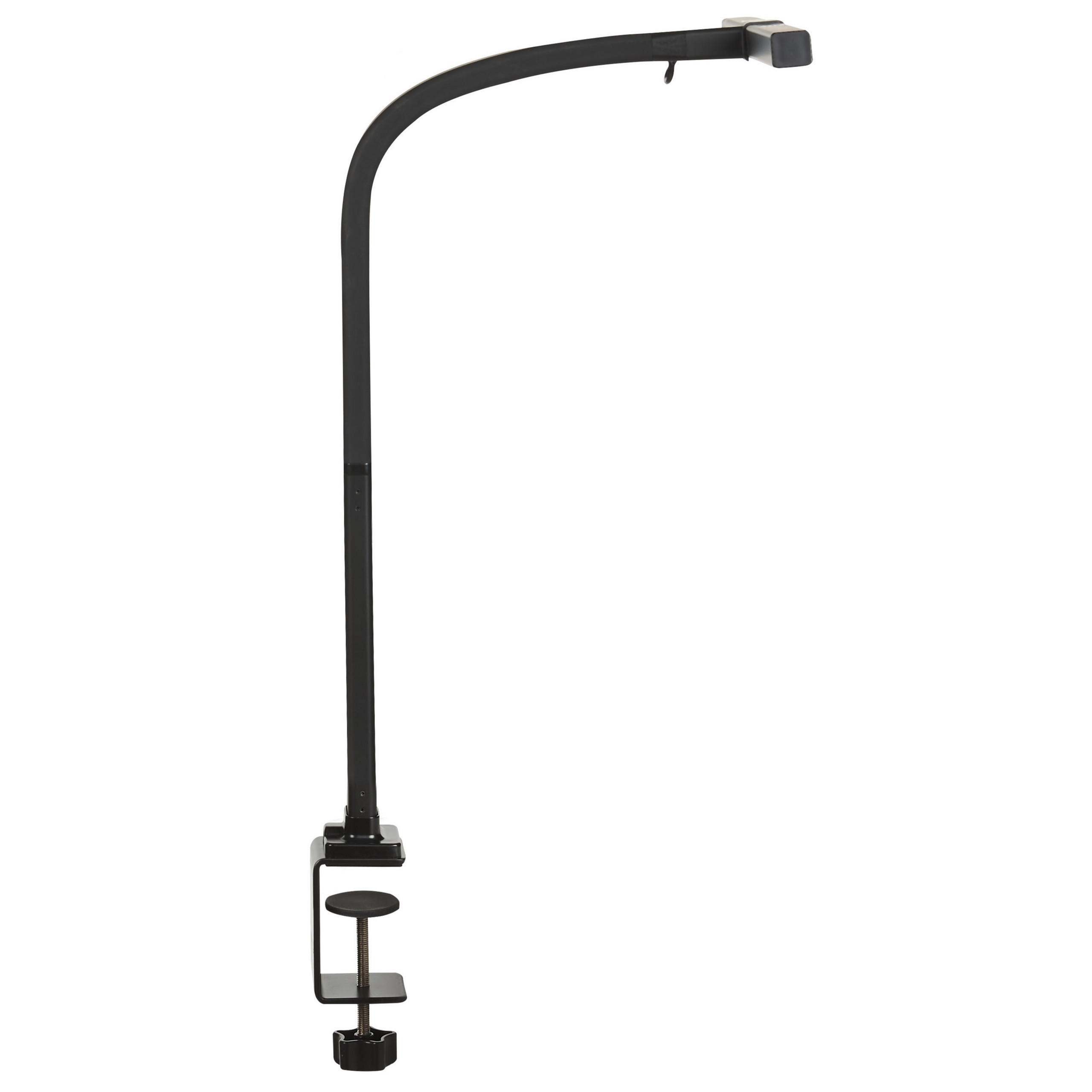 SCHREIBTISCHLAMPE Auriga 48/5/48 cm - Schwarz, Kunststoff (48/5/48cm) - Beliani