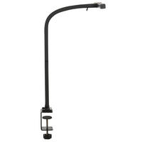 SCHREIBTISCHLAMPE Auriga 48/5/48 cm - Schwarz, Kunststoff (48/5/48cm) - Beliani