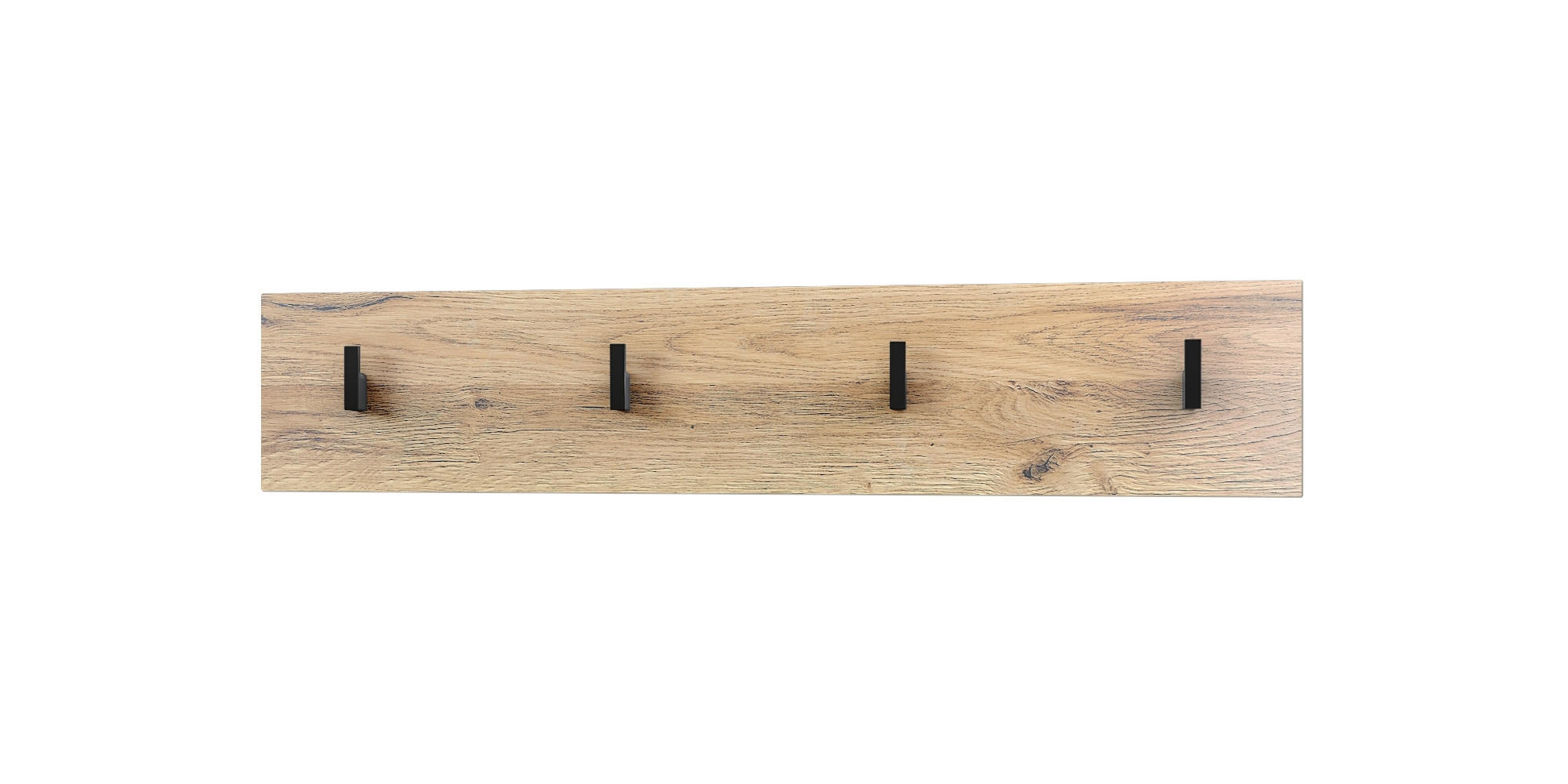 GARDEROBENPANEEL Linea Eiche Natur - Eichefarben, Holzwerkstoff (72.5/14.5/3.5cm) - Vladon