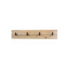 GARDEROBENPANEEL Linea Eiche Natur - Eichefarben, Holzwerkstoff (72.5/14.5/3.5cm) - Vladon
