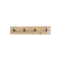 GARDEROBENPANEEL Linea Eiche Natur - Eichefarben, Holzwerkstoff (72.5/14.5/3.5cm) - Vladon
