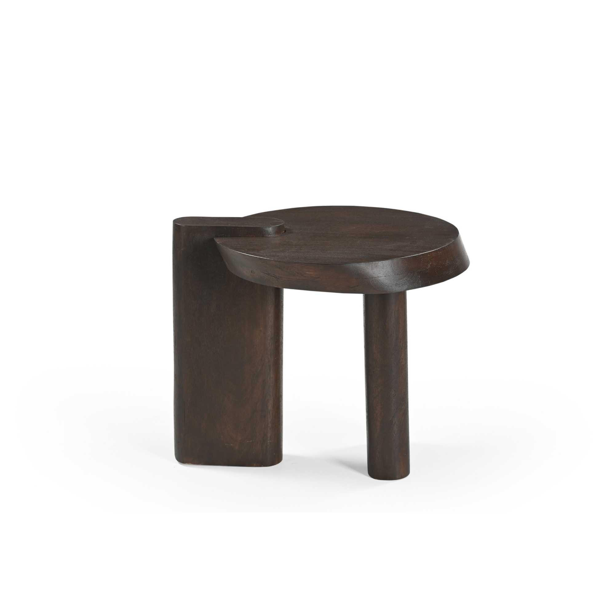 BEISTELLTISCH Ava Braun 45/50/45 cm - Braun, Holz (45/50/45cm) - Starfurn