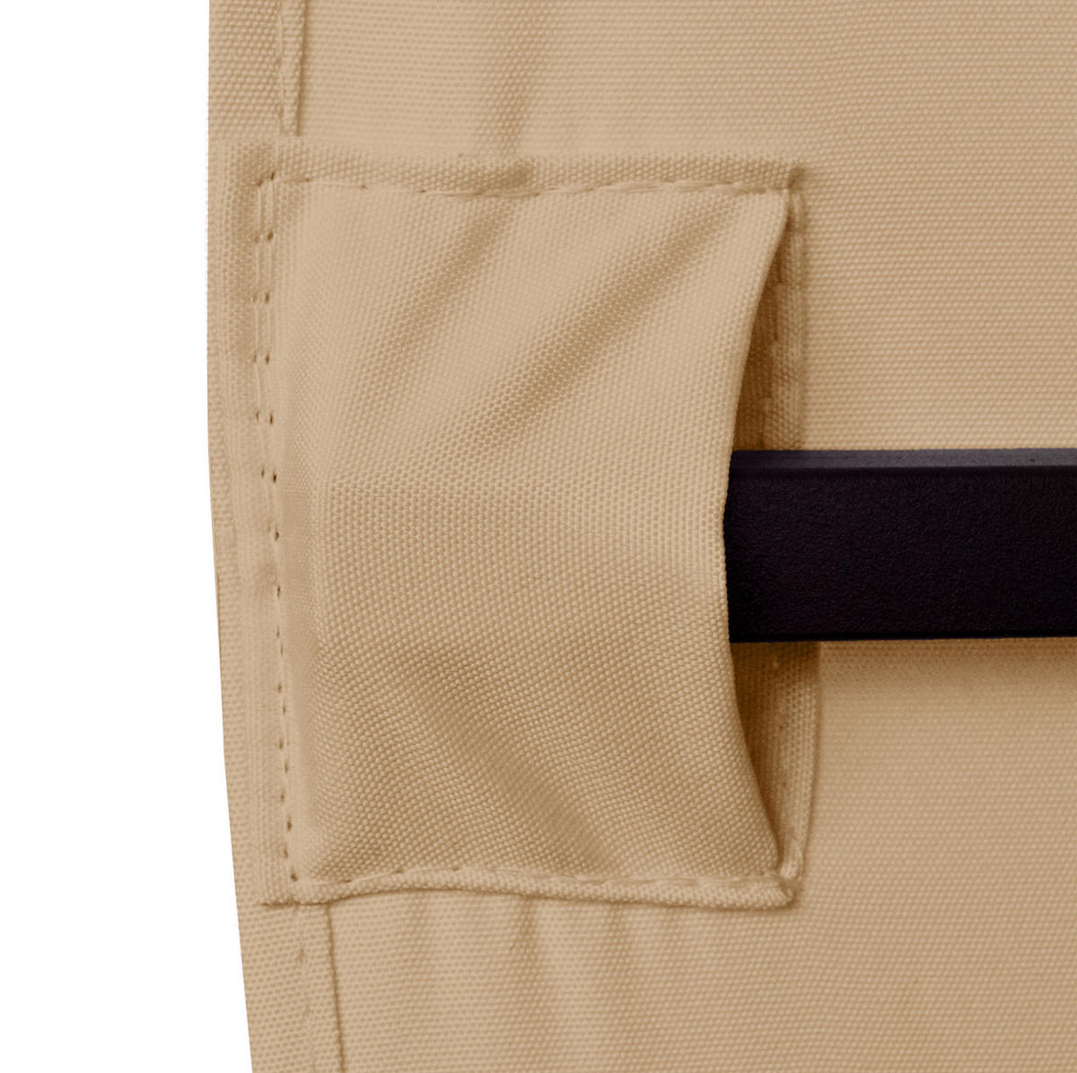 PAVILONOVÁ střecha 298/295 cm béžová z polyesteru s UV ochranou a odvodňovacími otvory - béžová, textil (295/1/298cm) - OKWISH