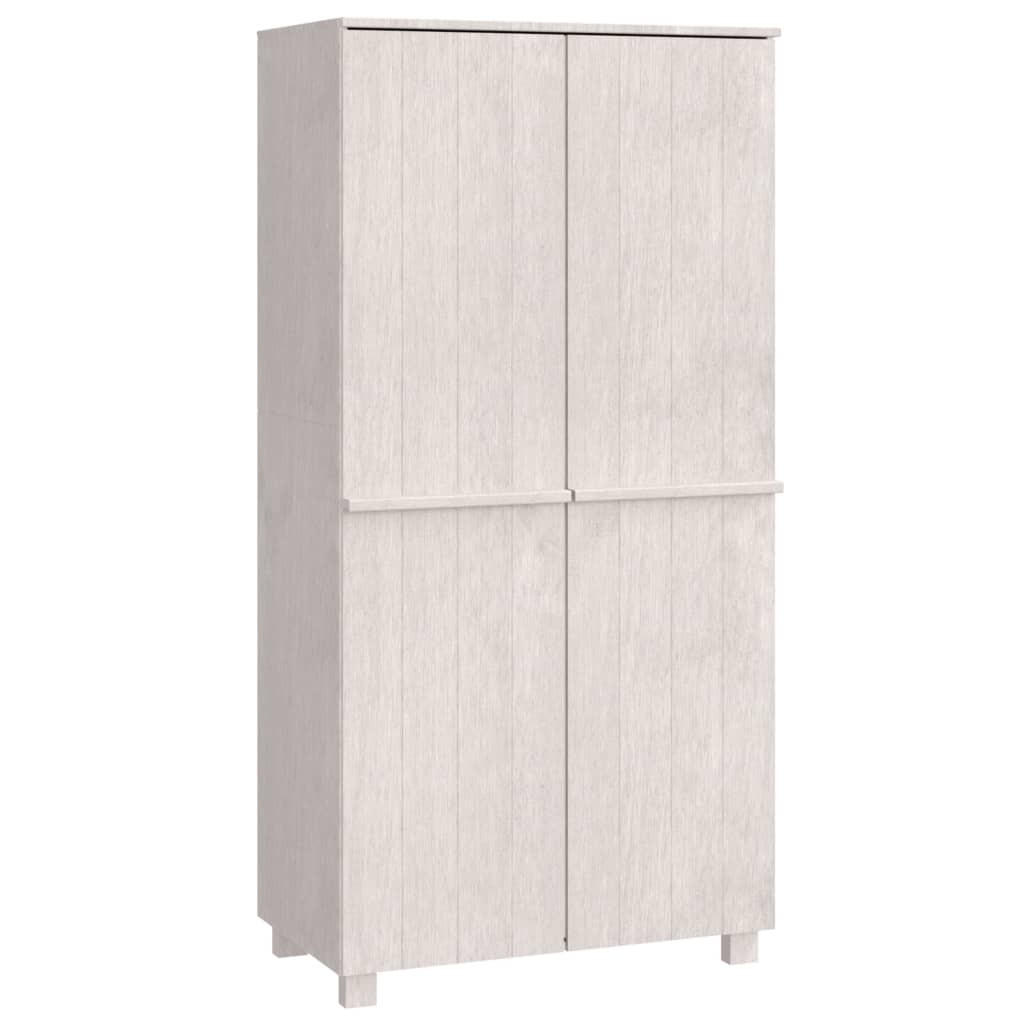 vidaXL Kleiderschrank Weiß 50x180x89 cm