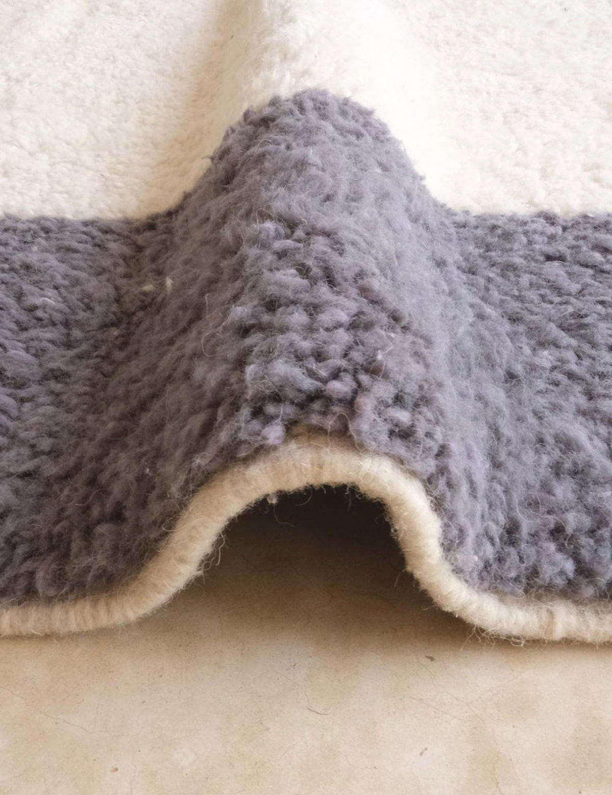 BERBERTEPPICH mit Rand in Farbe 303x 412 cm - Multicolor, Naturmaterialien (303/412cm) - AFK Living