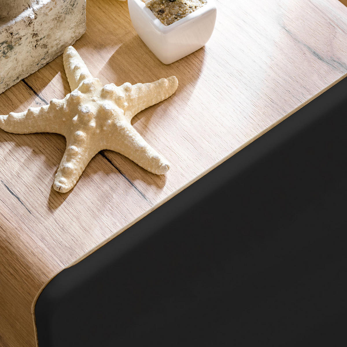 HÄNGESCHRANK New-luton - Grau, Holzwerkstoff (35/35/22cm) - Lomado