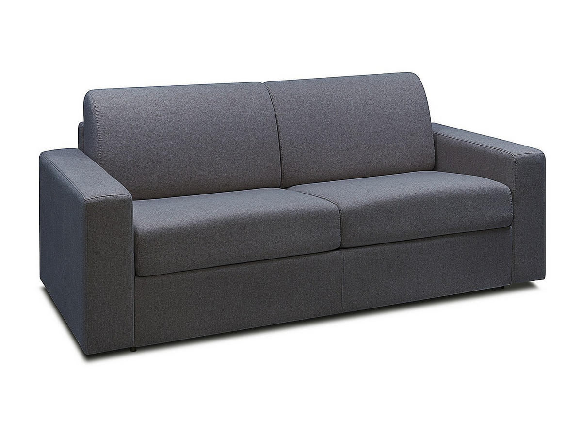 SCHLAFSOFA - 3 Personen - stoff - anthrazitgrau Coglio - Anthrazit, Textil (223/85/223cm) - Vente-Unique