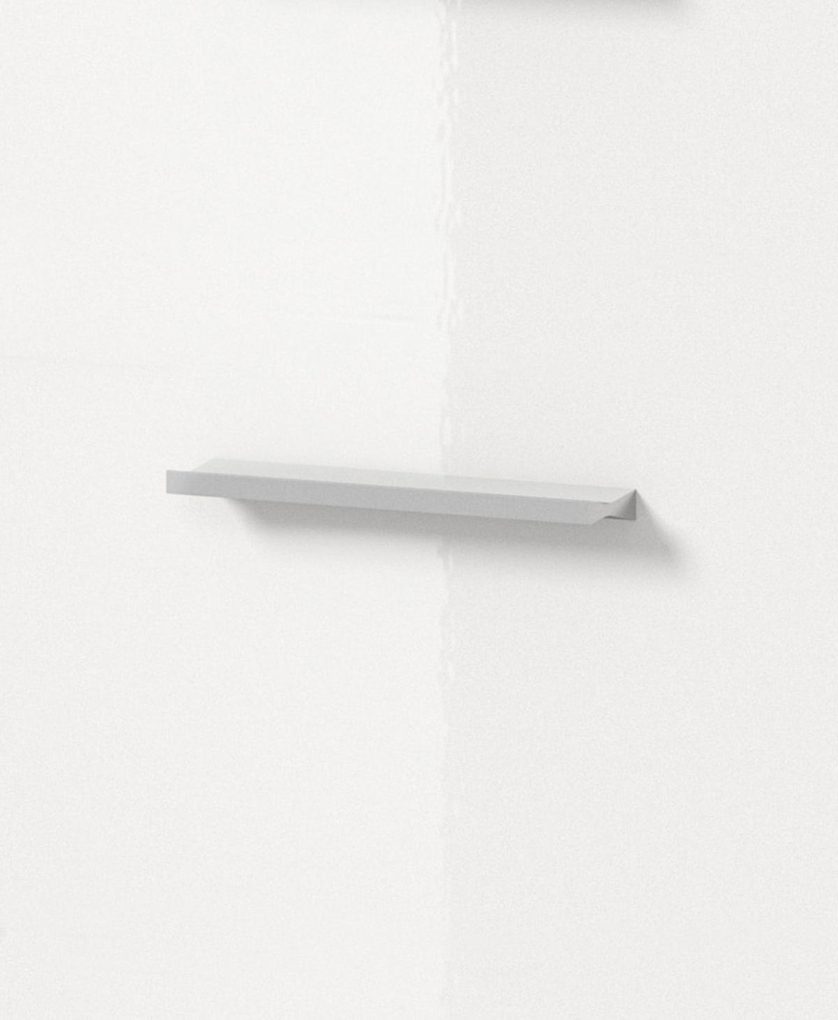 WASCHBECKENUNTERSCHRANK weiß Hochglanz 60 cm mit Schubkästen - Weiß Hochglanz/Silberfarben, Holzwerkstoff/Kunststoff (60/56/37cm) - Inn.Furn