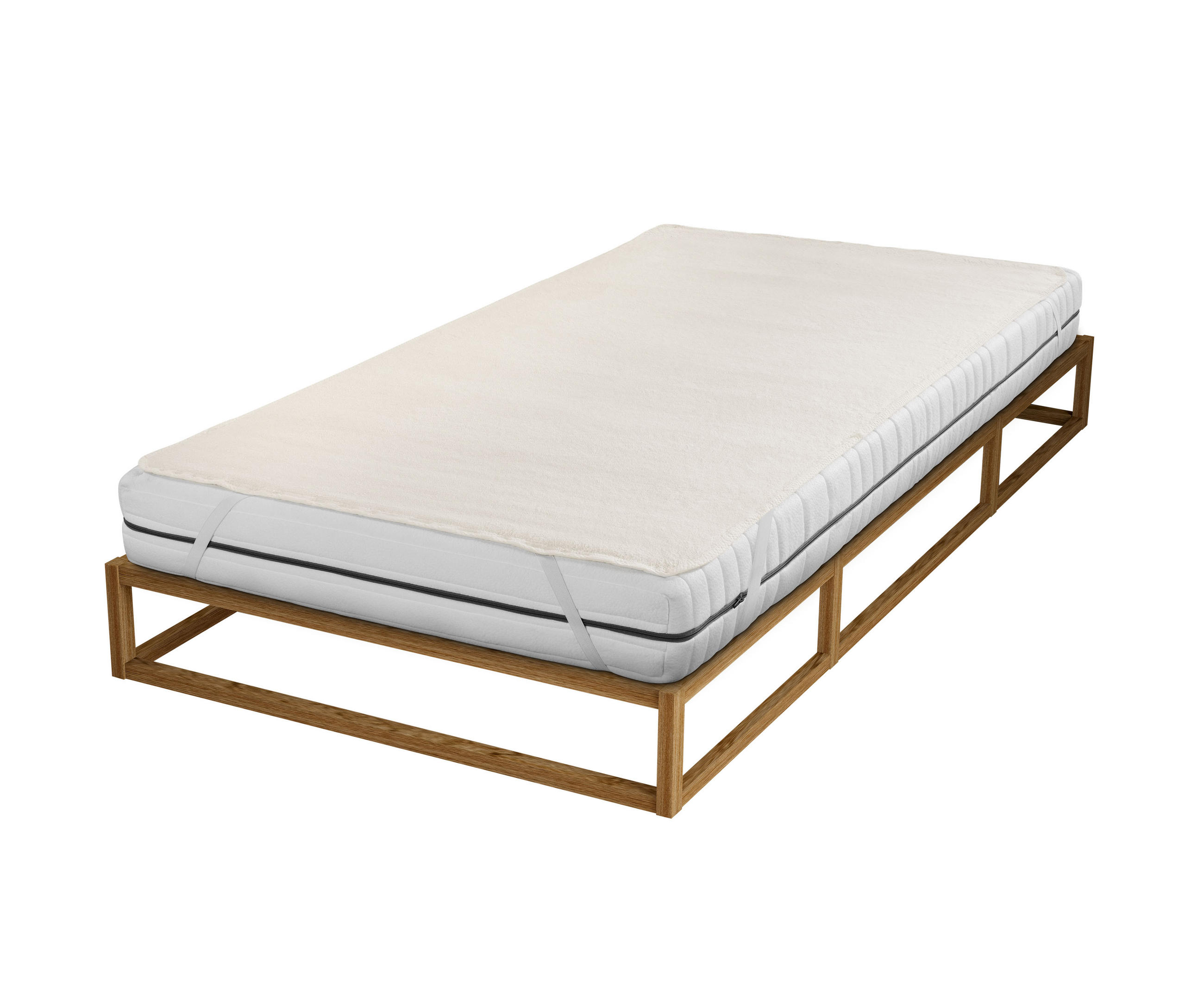 biberna Sleep & Protect Matratzenauflage Natur 100x200 cm