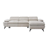 SCHLAFSOFA - 5 Personen - Stoff - Beige - - Beige, Textil (284/80/176cm) - Vente-Unique