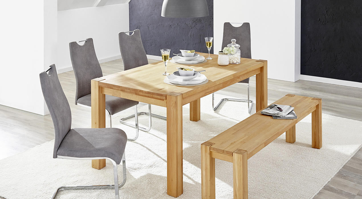 Esstisch Buche massiv Linea Natura