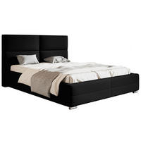 BETT Schwarz BEN 3 180x200 cm - Schwarz, Textil (180/200cm) - Sepro Meble