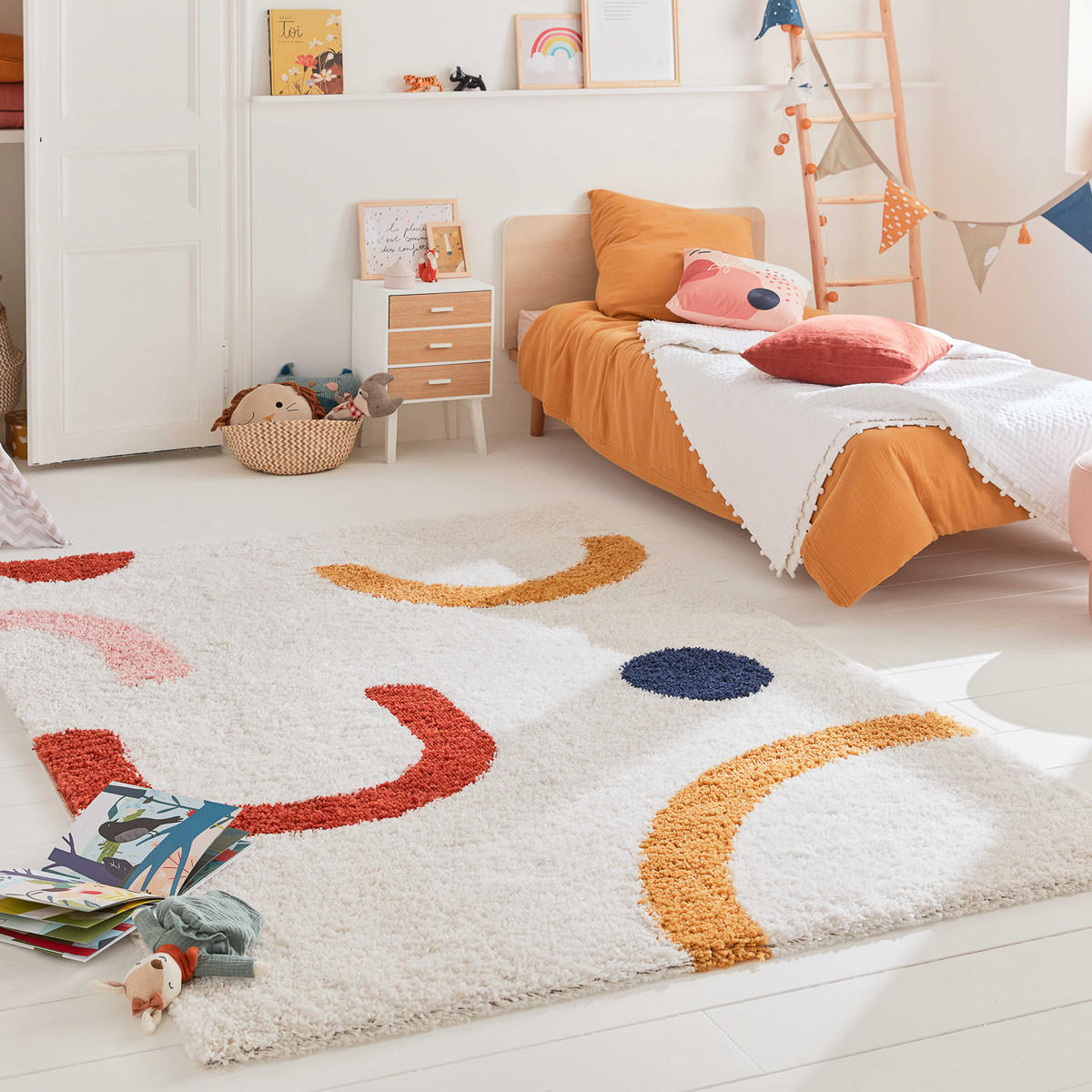 KINDERTEPPICH 80/140 cm Aquarelle Mehrfarbig - Multicolor, Textil (80/140cm) - Nazar Rugs