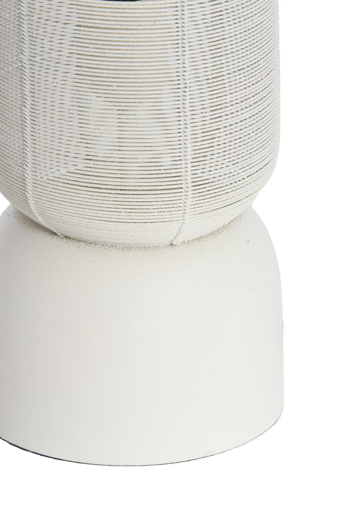 TISCHLAMPE Lezuza Weiß Ø13,5/49,5 cm - Weiß, Metall (13.5/13.5/49.5cm) - Light & Living