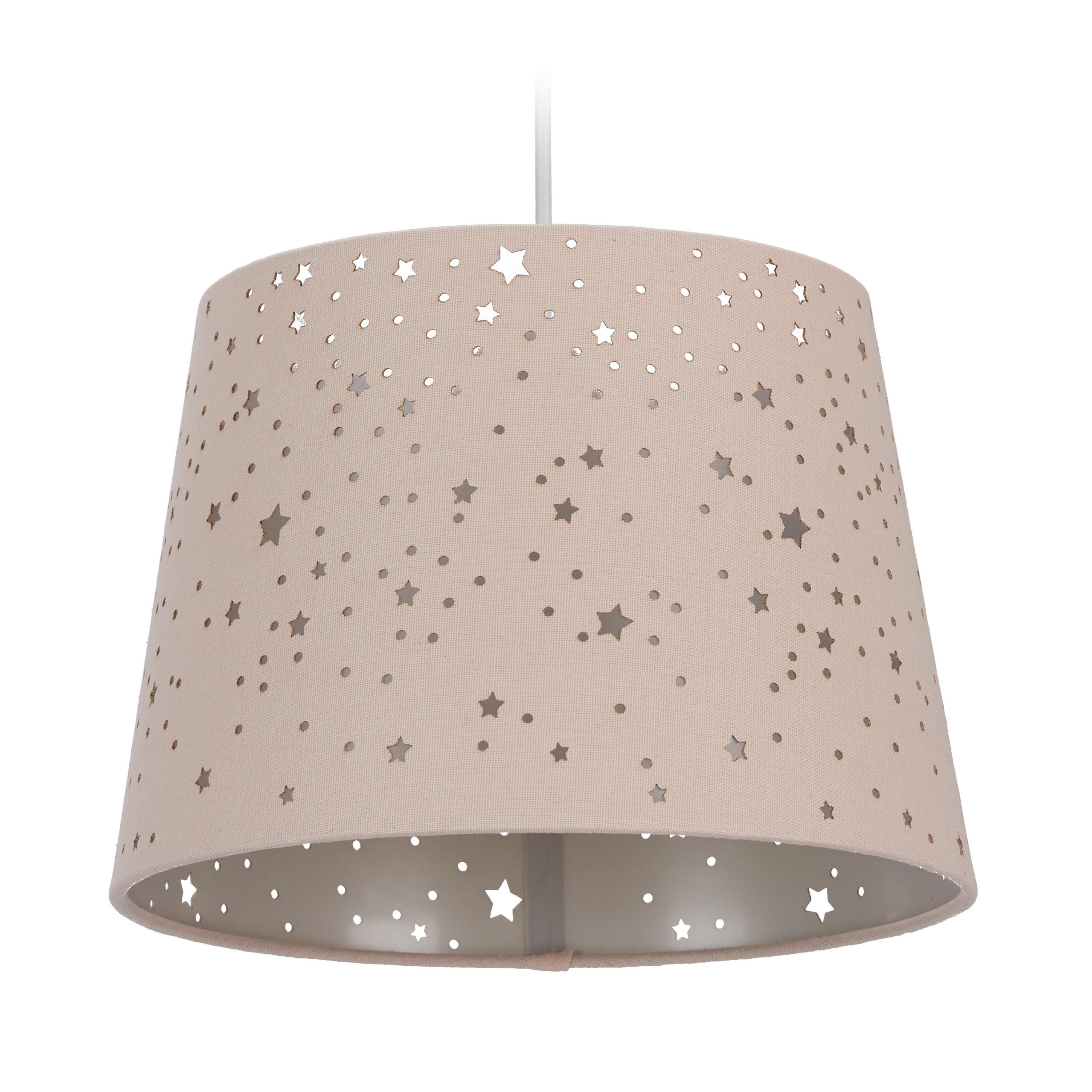 KINDERZIMMERLAMPE - Rosa, Kunststoff/Textil (27/27/122cm) - Relaxdays