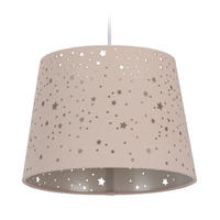 KINDERZIMMERLAMPE - Rosa, Kunststoff/Textil (27/27/122cm) - Relaxdays