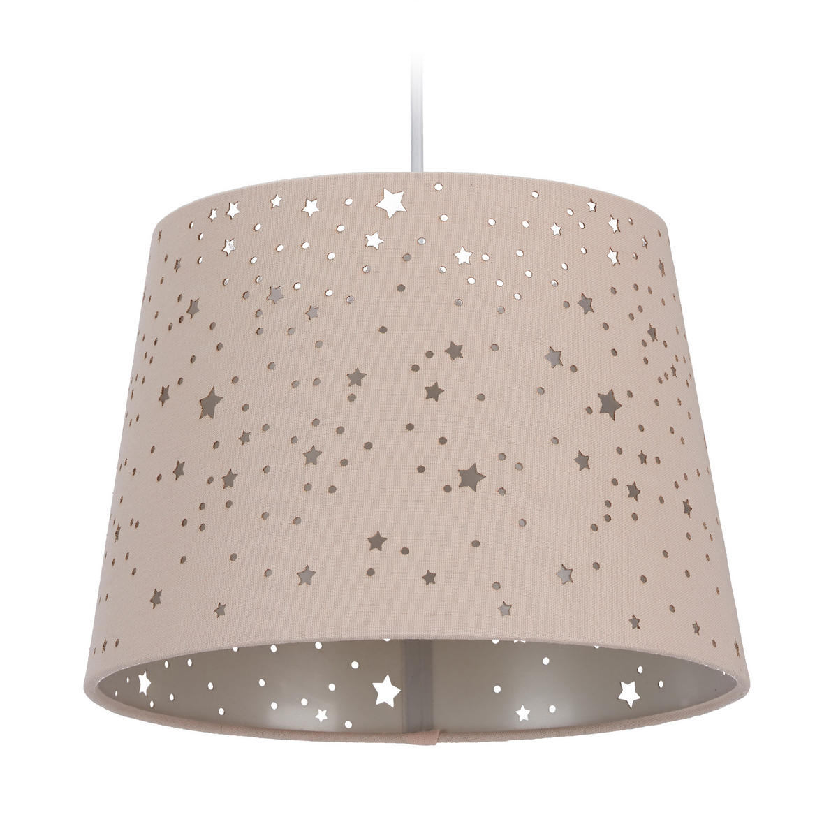 KINDERZIMMERLAMPE - Rosa, Kunststoff/Textil (27/27/122cm) - Relaxdays