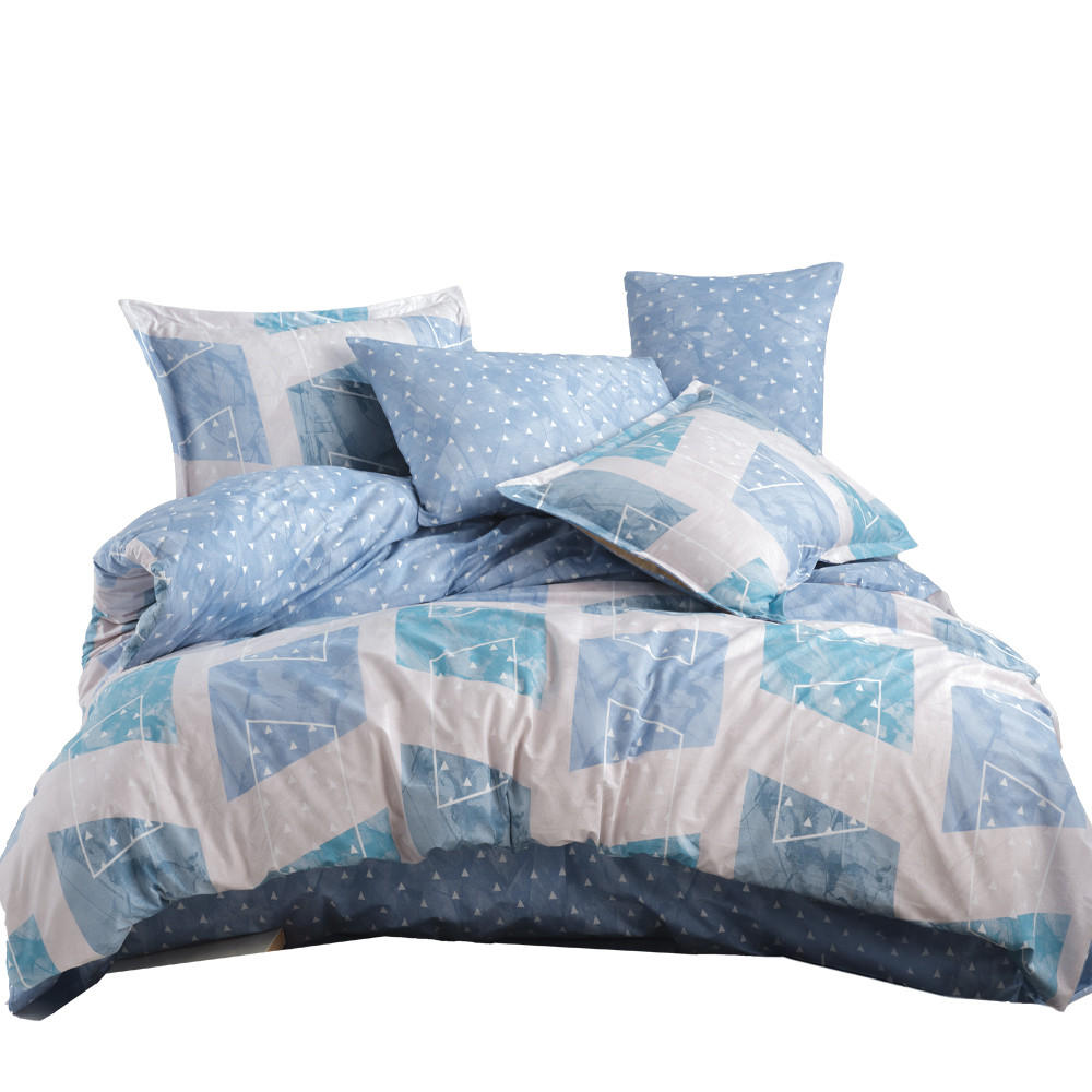 BETTWÄSCHE 6-teilig 220/240 cm SEDEF - Blau, Textil (220/240cm) - ROLFNERS