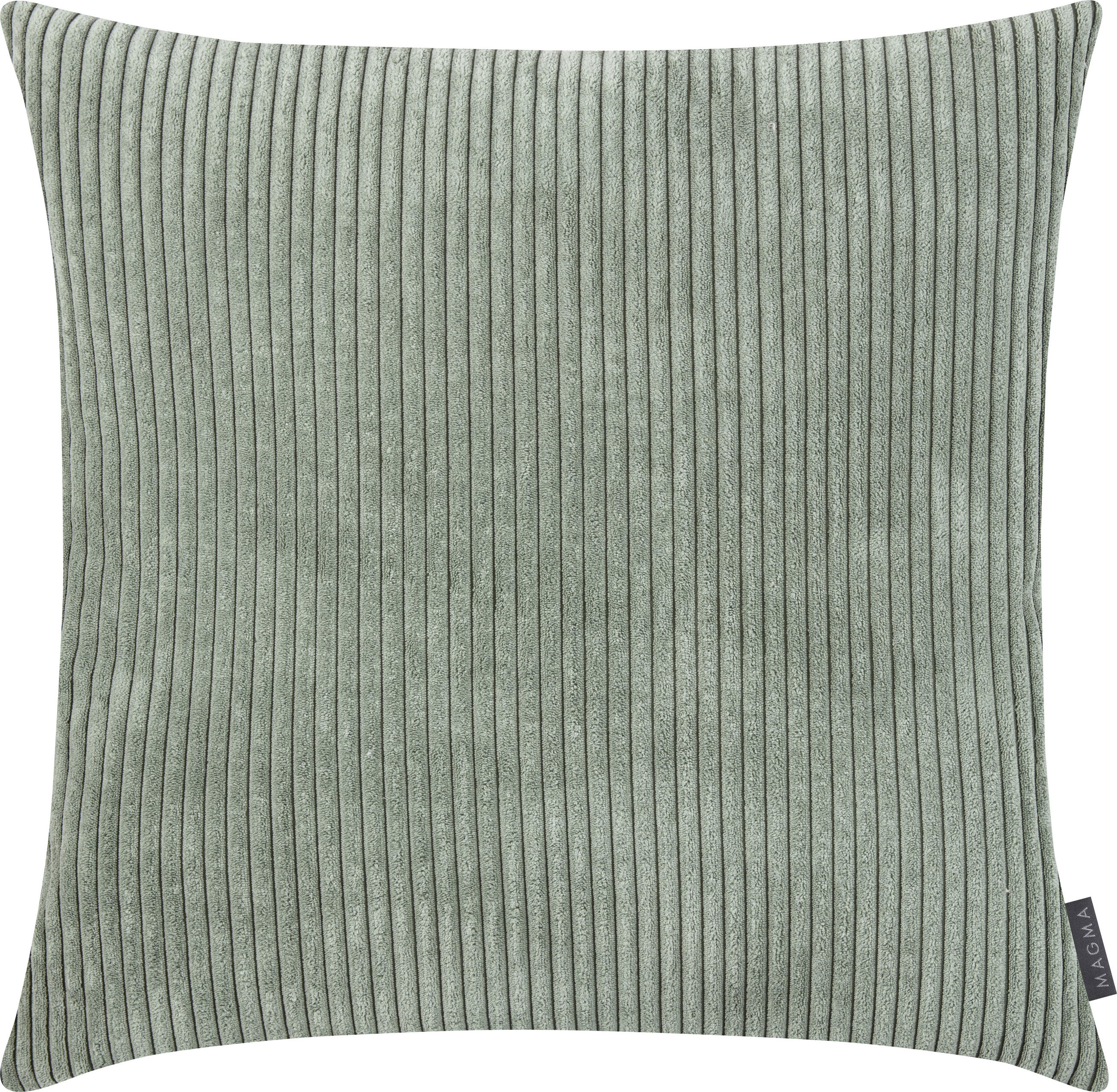 KISSENHÜLLE Shara Cord Look salbei - Salbeigrün, Textil (45/45cm) - Magma Heimtexx