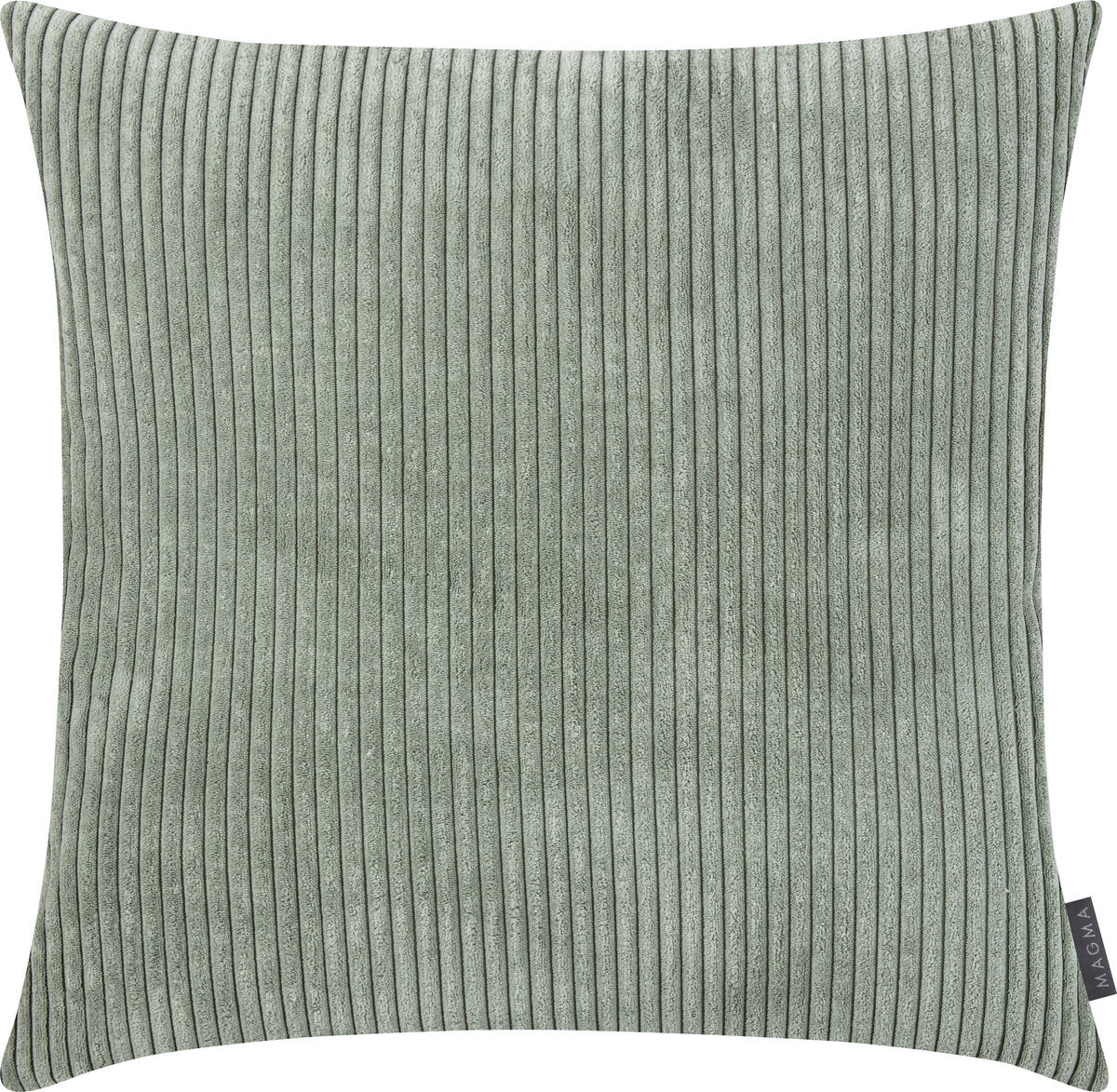 KISSENHÜLLE Shara Cord Look salbei - Salbeigrün, Textil (45/45cm) - Magma Heimtexx