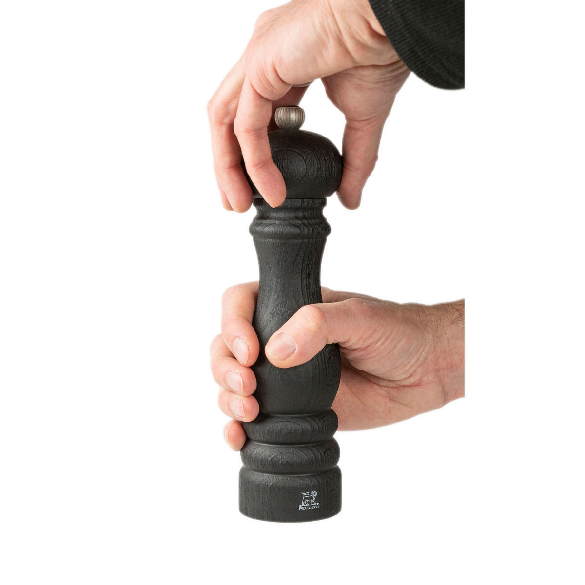 SALZMÜHLE Paris Nature Black 22cm Buchenholz Stahlmahlwerk - Schwarz, Holz (5.9/22/5.9cm) - PEUGEOT