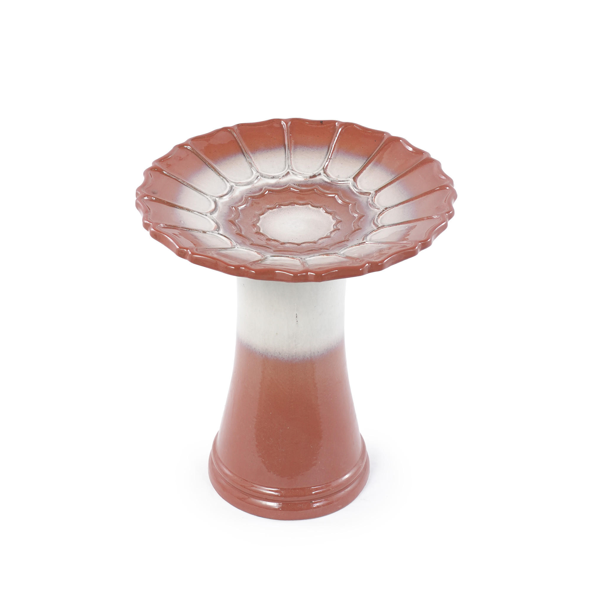 Lvhom Vogelbad Rot 43x45x43 cm