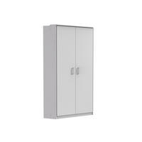 KLEIDERSCHRANK Click in Weiß - Eckkleiderschrank ohne Spiegel - Weiß, Holzwerkstoff (95/198/95cm)