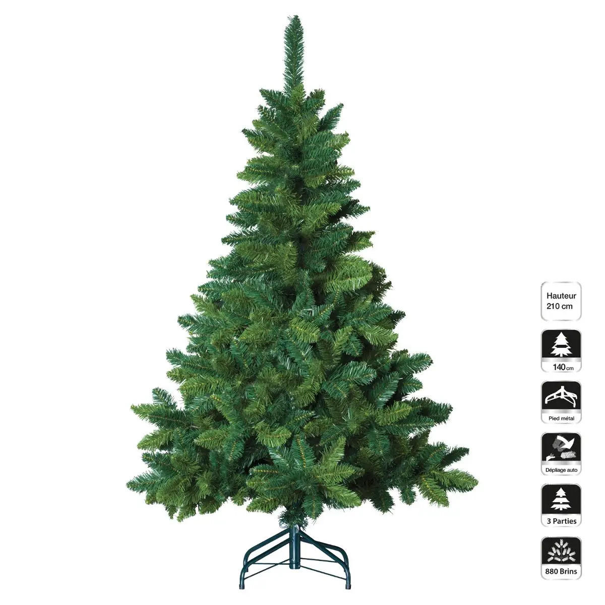 Fééric Lights and Christmas Weihnachtsbaum Grün 210 cm