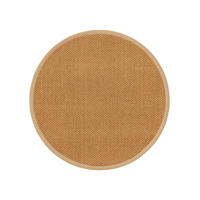 SISALTEPPICH Greta Beige ø 150 cm rund - Beige, Textil (150/150cm) - benuta Pure
