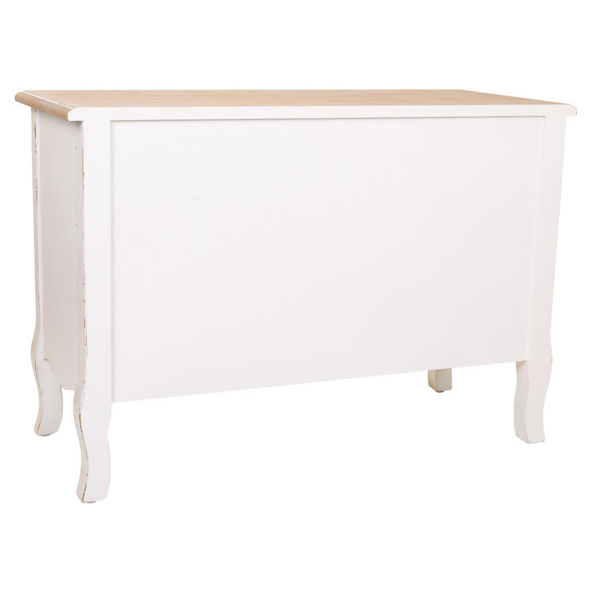 BUFFET 83x36x57 cm - Weiß, Holz (83/56.5/36cm) - Wanderlust
