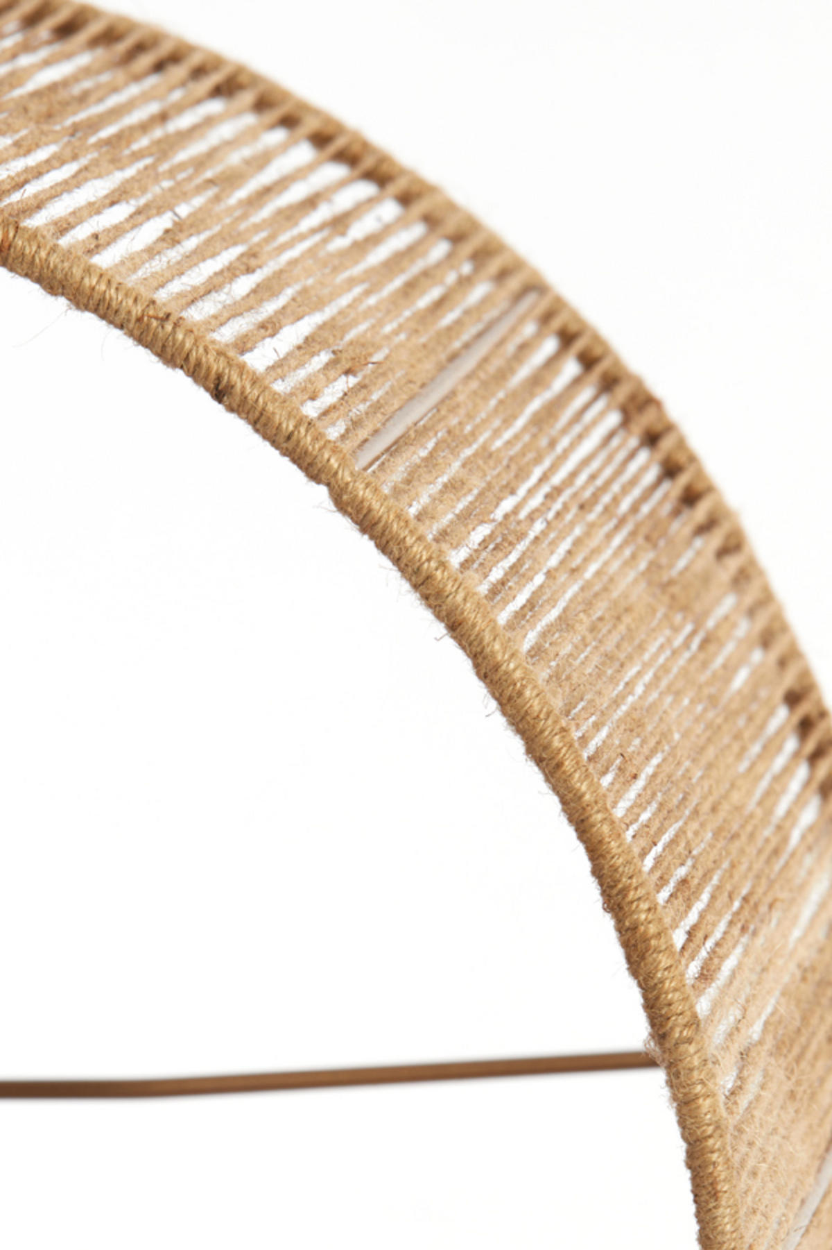 LAMPENSCHIRM Tossa Braun Ø40/30 cm - Braun, Textil (40/40/30cm) - Light & Living
