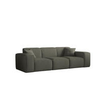 SOFA Celes Premium 3-sitzer Ascot Bukla - Jadegrün, Holzwerkstoff/Textil (225/73/88cm) - Fun Möbel