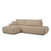 ECKSOFA BALOA Beige - Beige, Textil (276/88/176cm) - Pillovely