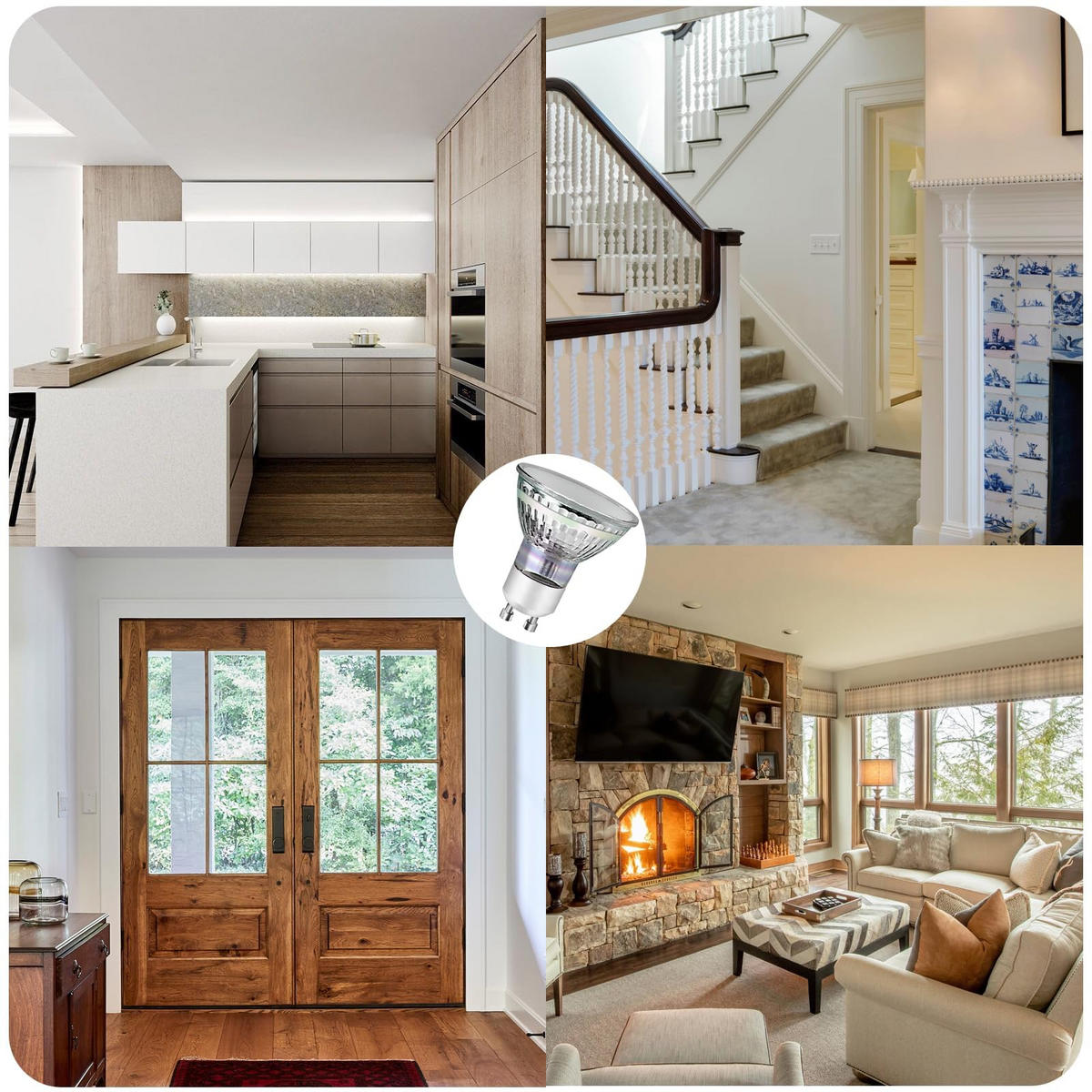 LEUCHTMITTEL Filavaramyn 5/5/5.8 cm - Silberfarben, Glas (5/5.8cm) - ZMH