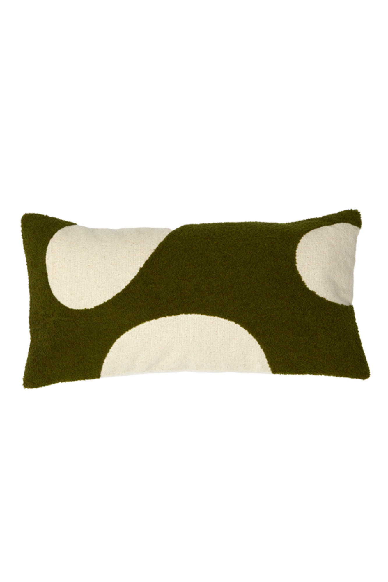 DEKOKISSEN Cellio Grün 60/30/10 cm - Grün, Textil (30/60cm) - Light & Living