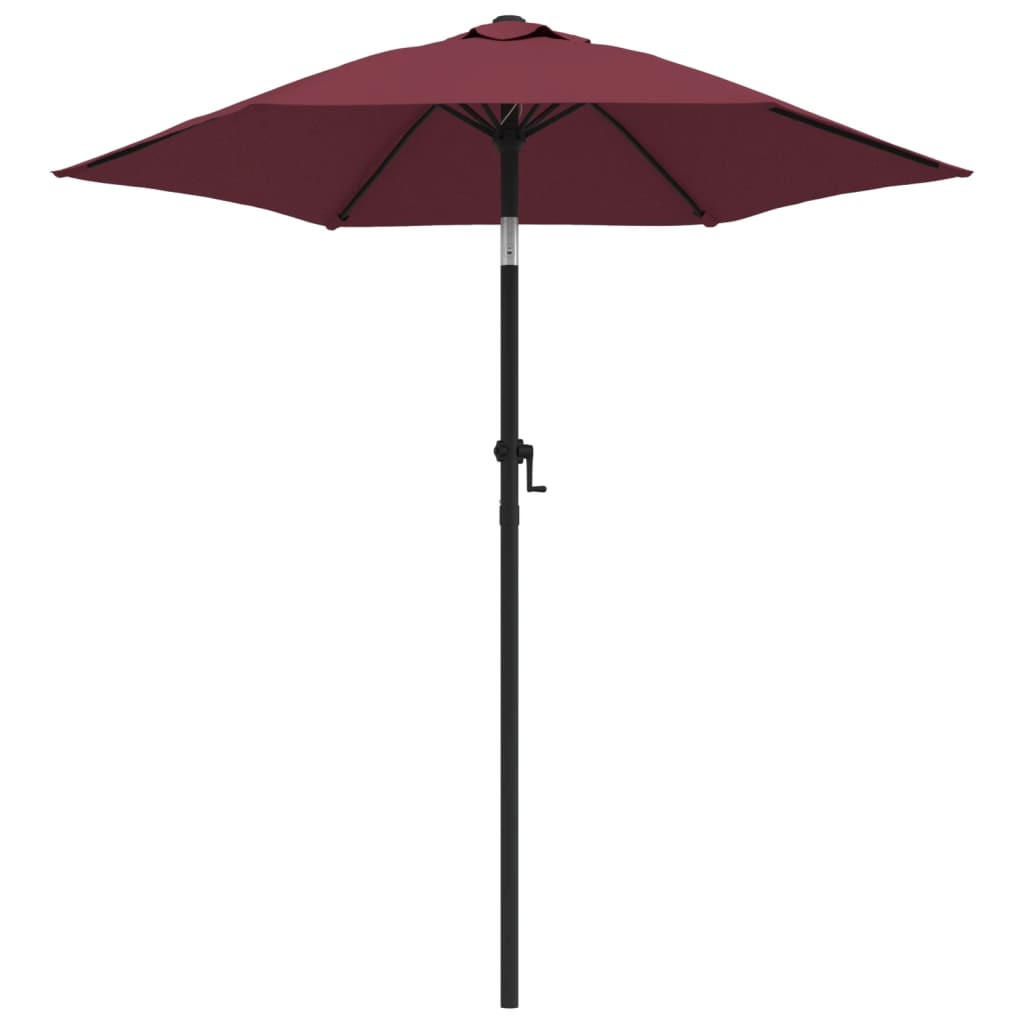 furnicato Sonnenschirm Rot 200x200 cm