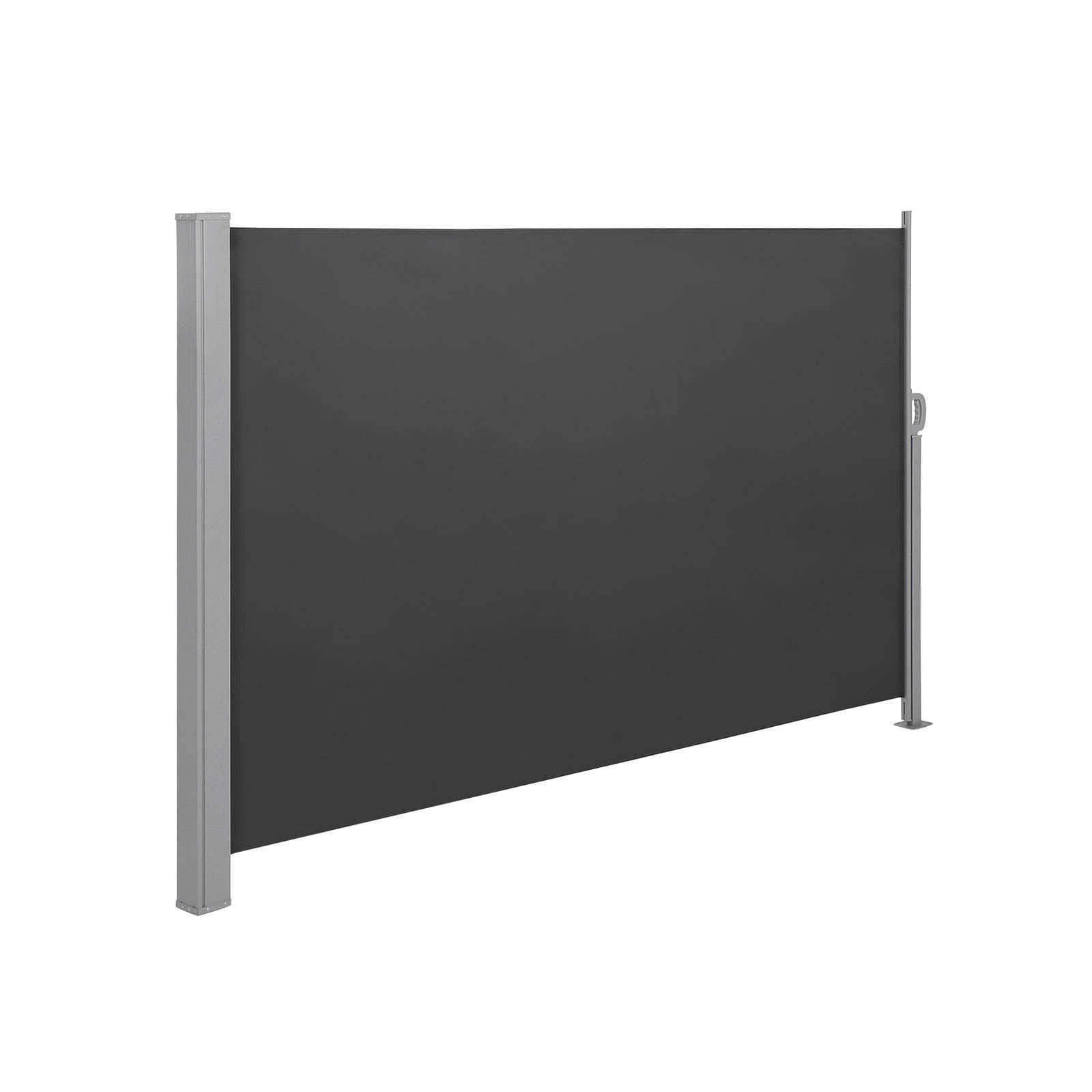 SEITENMARKISE - Grau, Textil (180/10cm) - Hansiro