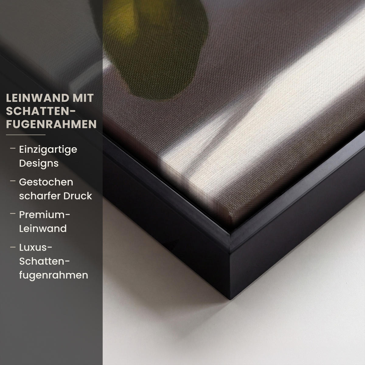 LEINWAND Bilder mit Rahmen - Zitronen - Stilleben - Gelb - 60x80 - Gelb, Textil (60/80cm) - MuchoWow