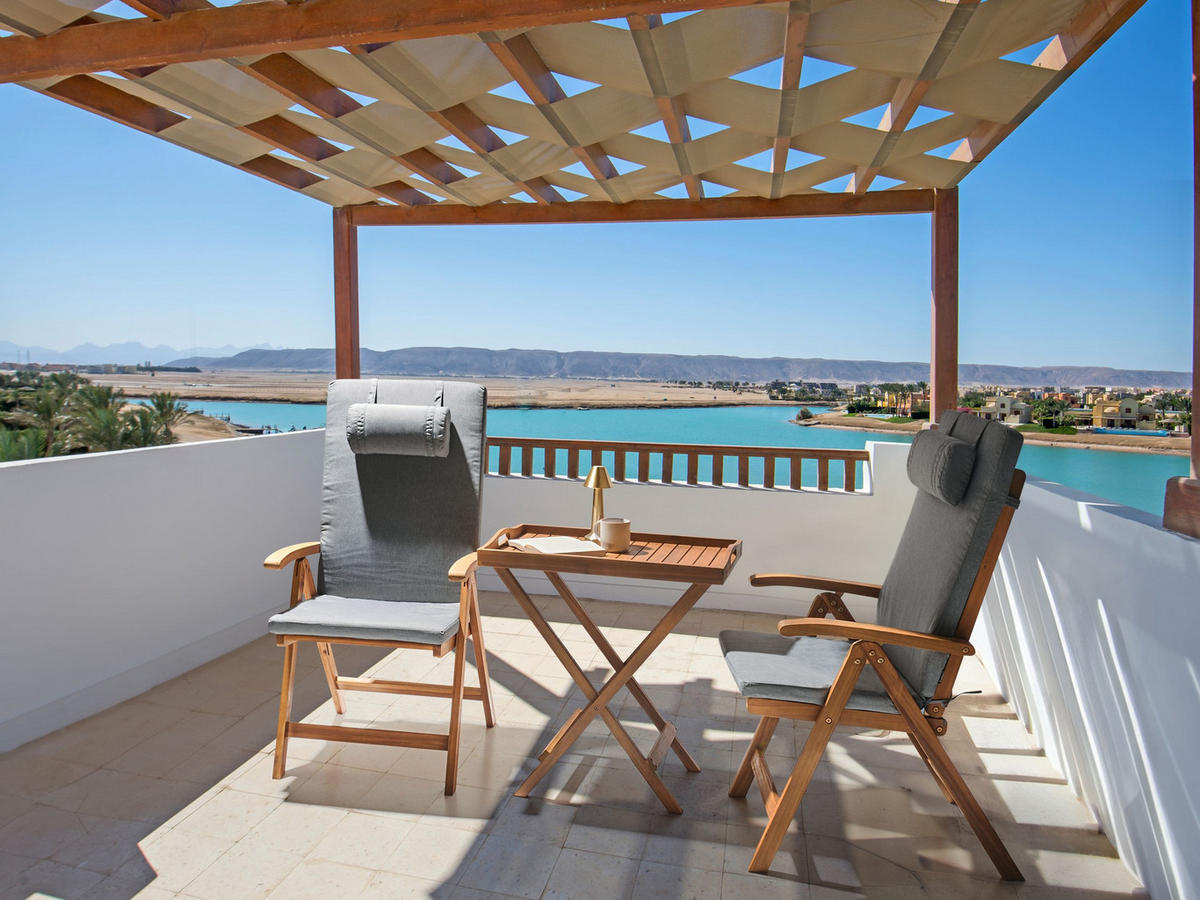 Sitzauflagen 2er-Set Grau meliert 50/45 cm Java/Amantea Premium - Grau, Textil (71/71/50cm) - Beliani