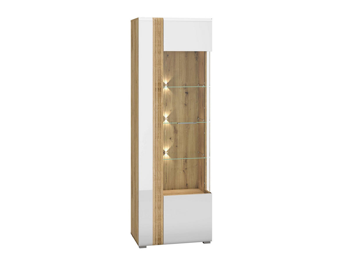WOHNZIMMER Set 6-tlg. – Adagio – Eichefarben - Eichefarben, Holzwerkstoff (65/196/42cm) - hi-markt