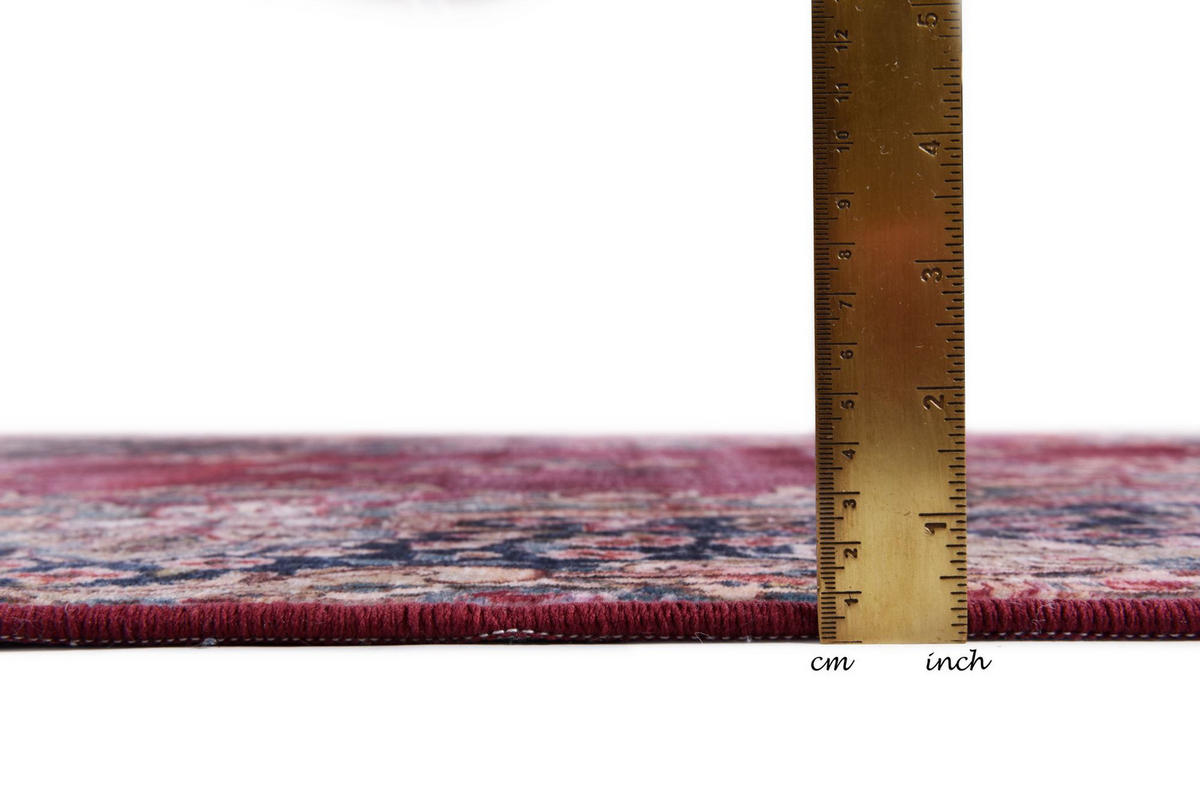 KURZFLORTEPPICH Rachele 70x140 cm - Rot, Textil (70/140cm) - Gino Falcone