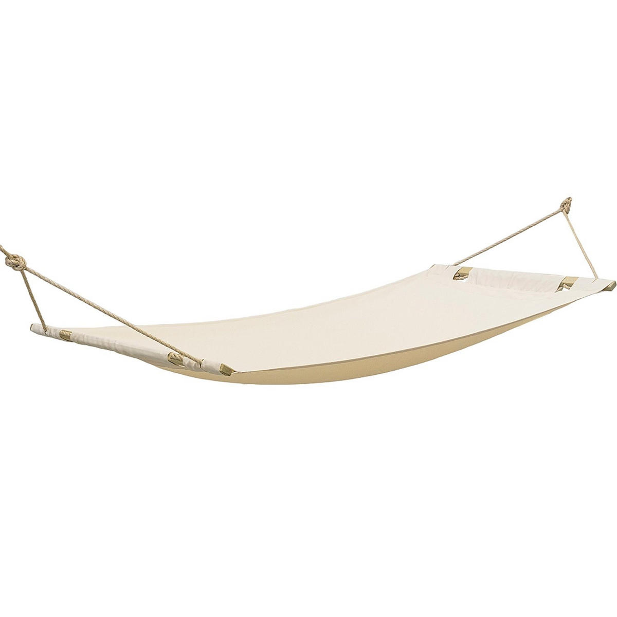 HÄNGEMATTE Correlo Creme - Creme, Textil (360/4/110cm) - KONSIMO®