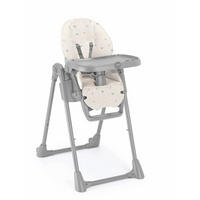 KINDER-HOCHSTUHL 8-fach höhenverstellbar - Dunkelgrau, Kunststoff/Metall (76/106/55cm) - Cam il Mondo del Bambino S.p.A.