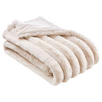DECKE Royal Puffer - Beige, Kunststoff (150/200cm) - Butlers