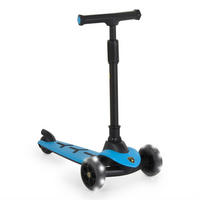 KINDERROLLER Lamborghini Pro blau 3 PU-Räder, ABEC-7, LED-Licht, Schwerkraftlenkung, Hinterradbremse - Blau, Metall (64/32/66cm) - Moni