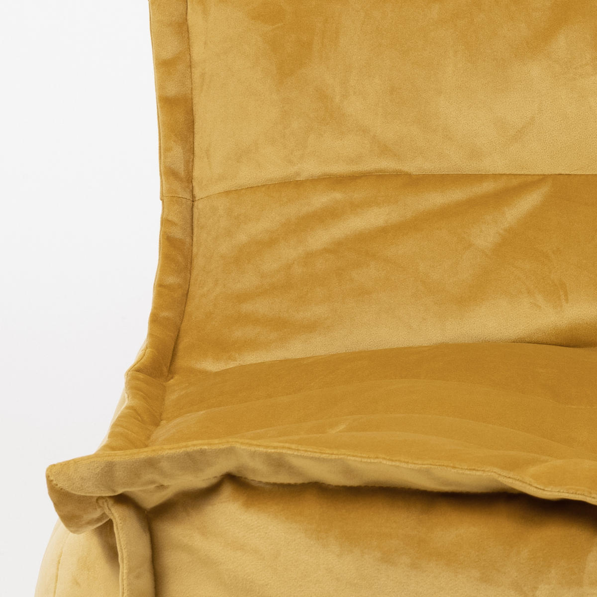 SITZSACK Lounger Skandi, Samt - Gelb, Kunststoff (79/68/90cm) - icon